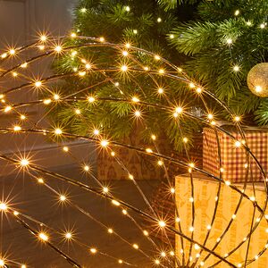 Светодиодный шар Cielo Stellato 50 см, 320 теплых белых LED ламп, таймер, IP44 Winter Deco фото 2