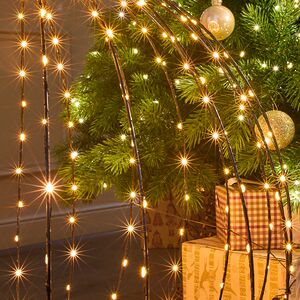 Светодиодный шар Cielo Stellato 60 см, 400 теплых белых LED ламп, таймер, IP44 Winter Deco фото 2