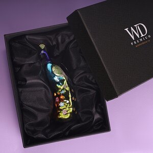 Елочная игрушка Павлин Гэндальф 14 см, стекло, подарочная коробка Winter Deco фото 3