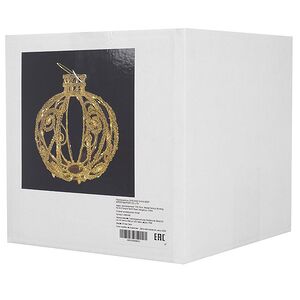 Светодиодный шар Dentelle de Glace 20 см, 40 теплых белых LED ламп, акрил, IP44 Winter Deco фото 6