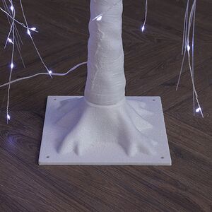 Светодиодное дерево Ива Basildon 150 см, 400 холодных белых микро LED ламп, IP44 Winter Deco фото 6