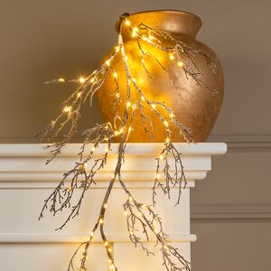 Декоративная гирлянда Wellington заснеженная 150 см, 150 теплых белых LED ламп, IP44 Winter Deco фото 4