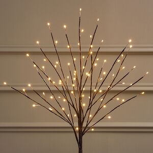 Светодиодное дерево Callington 55 см, 90 теплых белых LED ламп, IP44 Winter Deco фото 2