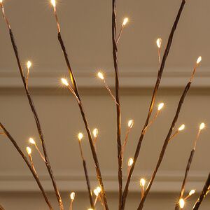 Светодиодное дерево Callington 55 см, 90 теплых белых LED ламп, IP44 Winter Deco фото 5