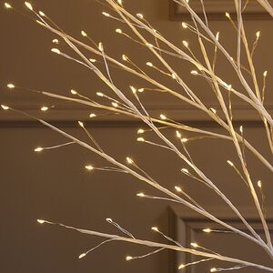 Светодиодное дерево Edinburgh 180 см, 576 теплых белых LED ламп с мерцанием, IP44 Winter Deco фото 4