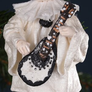 Набор ватных елочных игрушек Буратино - Куклы Карабаса 12-13 см, 3 шт, подвеска Winter Deco фото 9