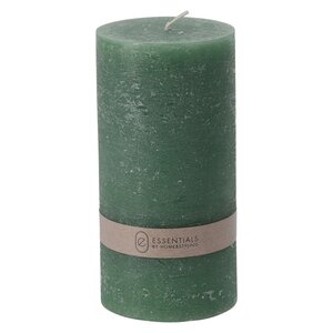 Декоративная свеча Рикардо 14*7 см темно-зеленая Koopman фото 1