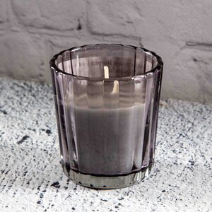 Свеча в стакане Ингрид 6 см дымчатая, стекло Koopman фото 1