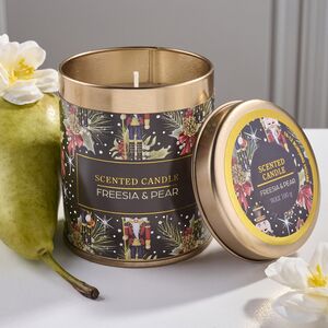 Ароматическая свеча Freesia & Pear 8 см Koopman (Купман) фото 4