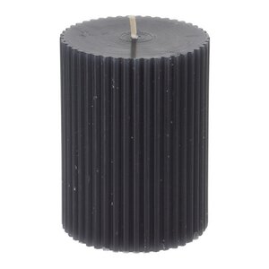 Декоративная свеча Эстри 8*6 см черная Koopman фото 1