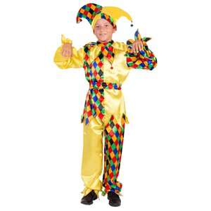 Детский карнавальный костюм Шут Карамболь