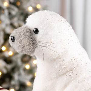 Декоративная фигура Тюлень - Снежное Царство 40 см Kaemingk фото 4