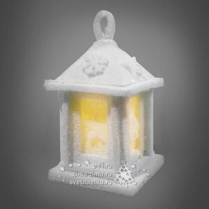 Светильник "Снежный Фонарик", 11х11х18 см, батарейка Kaemingk фото 1