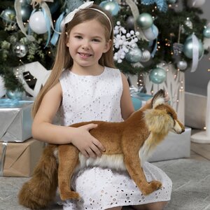 Мягкая игрушка Лисица Рыжая 40 см Hansa Creation (Ханса Креэйшн) фото 5