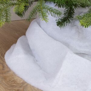 Покрывало Снежный Ковер с серебряной посыпкой 120*80 см Kaemingk фото 2