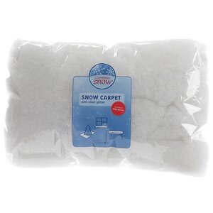 Покрывало Снежный Ковер с серебряной посыпкой 120*80 см Kaemingk фото 4