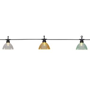 Гирлянда из лампочек Олерон, 12 теплых белых LED ламп, 4.95 м, черный ПВХ, IP44 Star Trading (Стар Трэйдинг) фото 4