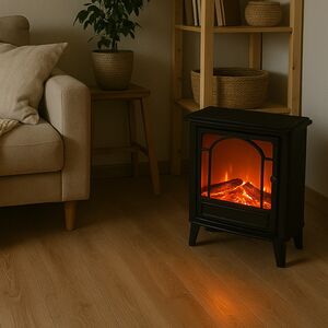 Декоративный камин без обогрева Модерн 40*36 см, батарейки Kaemingk фото 6