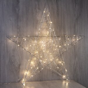 Светодиодная фигура Звезда Lotta Shine 70 см, 80 теплых белых LED ламп, IP20