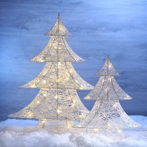 Светодиодная елка Астрид 40 см 20 теплых белых LED ламп, на батарейках, IP20 Kaemingk фото 2
