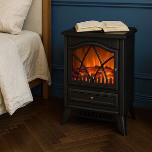 Декоративный камин с обогревом Garette 54*42 см, диммер Kaemingk фото 2