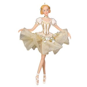 Елочное украшение Балерина Золушка 15 см, подвеска Holiday Classics фото 1