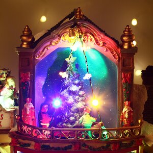 Светящаяся композиция Магазин игрушек Кэрол Таун 31*29 см, с движением и музыкой Kaemingk фото 2
