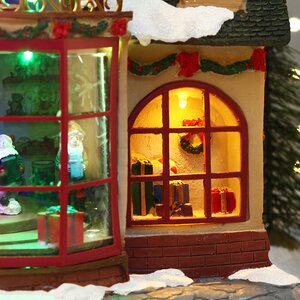 Светящаяся композиция Магазин игрушек Кэрол Таун 31*29 см, с движением и музыкой Kaemingk фото 4