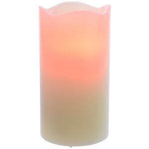 Декоративный светильник - свеча Рубиновый Танец 15 см, 20 м2, на батарейках Kaemingk фото 1