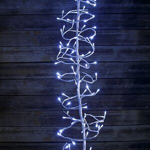 Ветка - лиана "Ледяная Ива", с холодными белыми LED лампами
