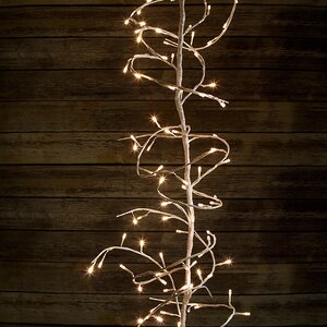 Ветка - лиана Ледяная Ива, 300 см, 288 LED ламп, теплый белый Kaemingk фото 2