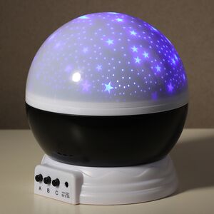 Декоративный светильник Starry Sky 13 см, теплый белый/разноцветный свет, на батарейках Kaemingk фото 3