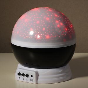 Декоративный светильник Starry Sky 13 см, теплый белый/разноцветный свет, на батарейках Kaemingk фото 5