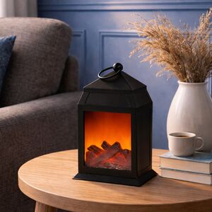 Декоративный фонарь-камин Шварцвальд 27 см, на батарейках Kaemingk фото 1