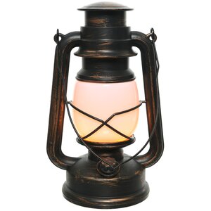Декоративный фонарь Ретро с имитацией пламени 25 см Kaemingk фото 2