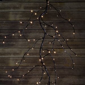 Ветка - лиана Плакучая Ива, 300 см, 288 LED ламп, теплый белый Kaemingk фото 1