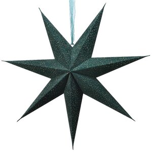 Бумажная звезда-фонарик Velvet Nova Emerald - Galaxy 60 см Kaemingk фото 3