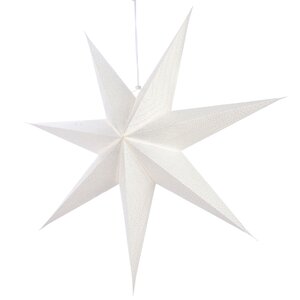 Светящаяся звезда из бумаги Волшебная 60 см Kaemingk фото 1