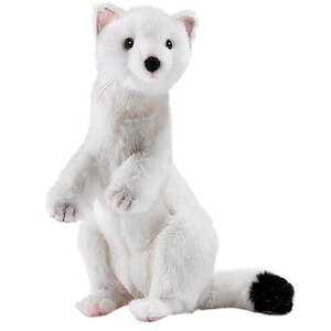 Мягкая игрушка Горностай белый 30 см Hansa Creation фото 1