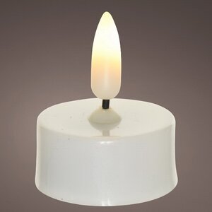 Чайная светодиодная свеча с имитацией пламени Этьенн 4 см, 6 шт, на батарейках Kaemingk фото 3