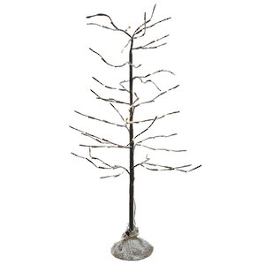 Светодиодное дерево Заснеженная Ористана 180 см, 248 теплых белых LED лампы Kaemingk фото 2