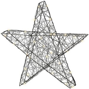 Светящаяся звезда Gold Coast - Star 40 см, 30 теплых белых Big&Bright LED ламп, IP44 Kaemingk фото 2