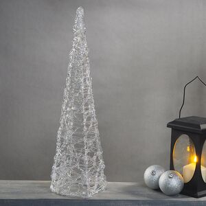 Светящаяся фигура Елка Cone Light 60 см, 30 разноцветных RGB LED ламп, IP44 Kaemingk (Кейминг) фото 8