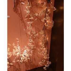 Декоративная гирлянда Gypsophila 150 см, 48 теплых белых микро LED ламп, IP44 Kaemingk фото 2