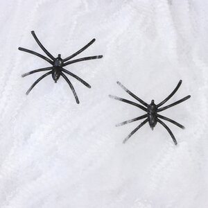 Тянущаяся Паутина на Хэллоуин + 2 паука Koopman фото 2