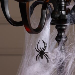 Тянущаяся Паутина на Хэллоуин + 2 паука Koopman фото 6