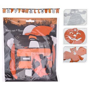 Набор украшений на Хэллоуин: 4 растяжки + 10 воздушных шаров Koopman фото 4