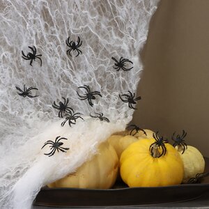 Тянущаяся Паутина на Хэллоуин + 32 паука Koopman фото 6