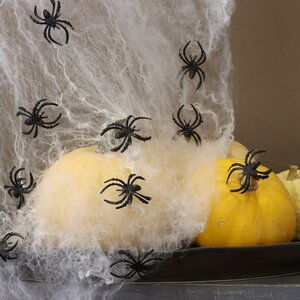 Тянущаяся Паутина на Хэллоуин + 32 паука Koopman фото 7