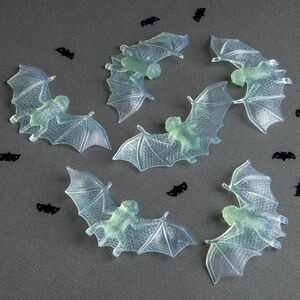 Набор светящихся фигурок Летучие Мыши - Happy Halloween 18*14 см, 6 шт Koopman фото 1